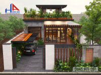 Thiết kế thi công biệt thự sân vườn 20BT30